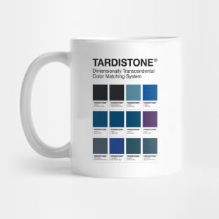 TARDISTONE colour chart Mug